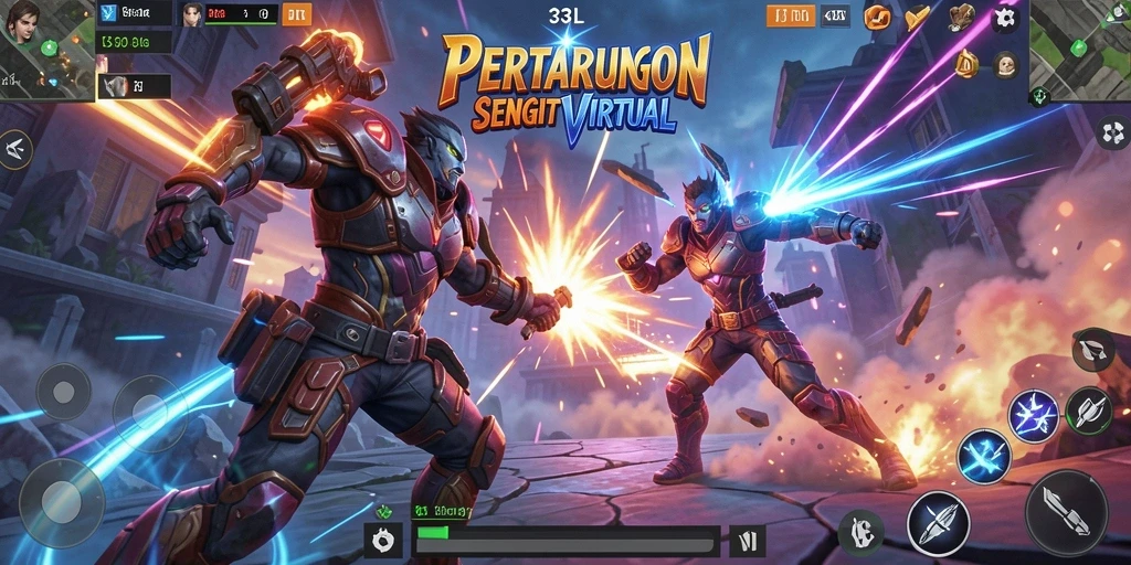 Gameplay pertarungan mendebarkan dari 33L yang penuh aksi.