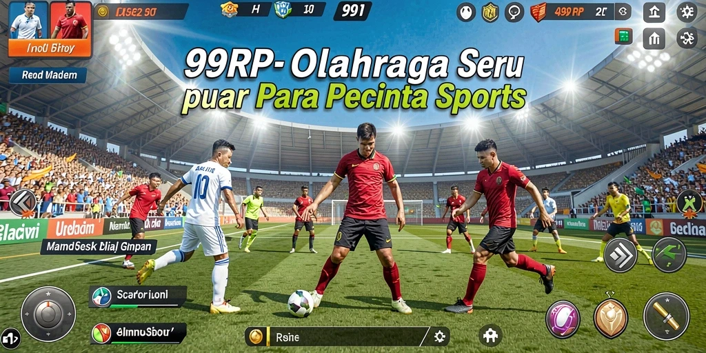 Tampilan gameplay seru dan kompetitif di 99RP.