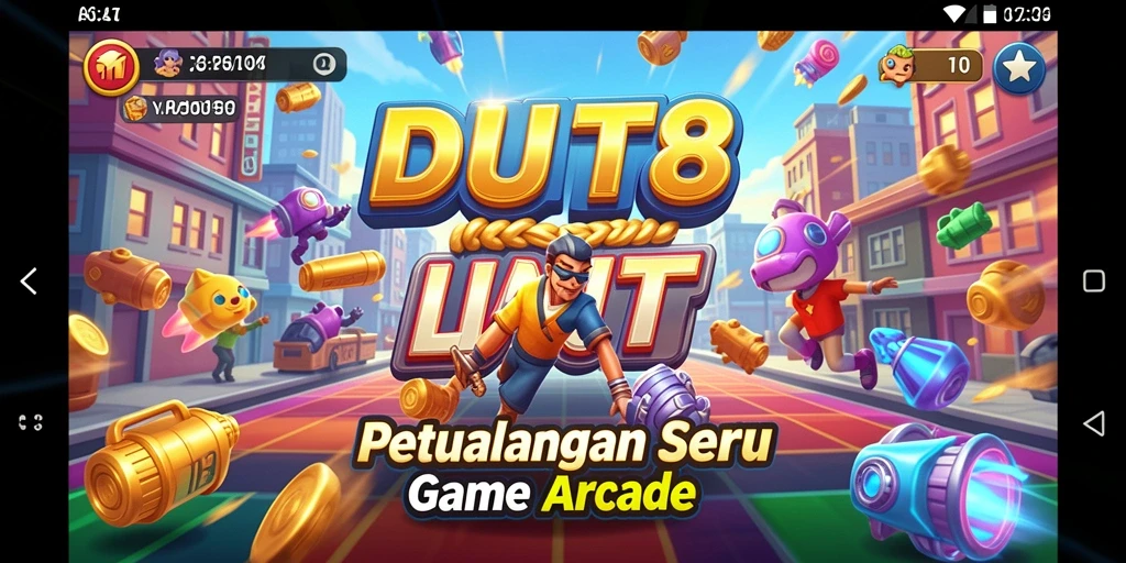 Tampilan gameplay seru dan menantang dari DUIT8.