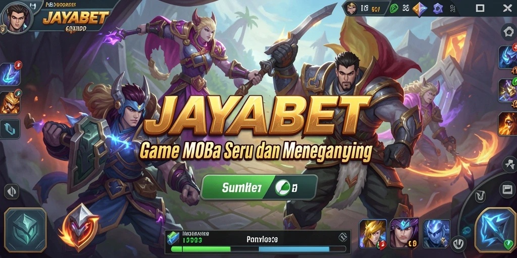 Tampilan gameplay JAYABET yang intens dan menarik.