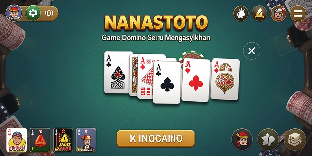 Screenshot menampilkan gameplay seru dan interaksi pemain di NANASTOTO.