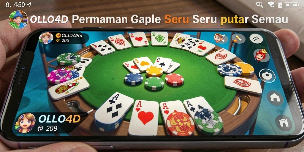Tampilan gameplay seru OLLO4D dengan teman-teman.