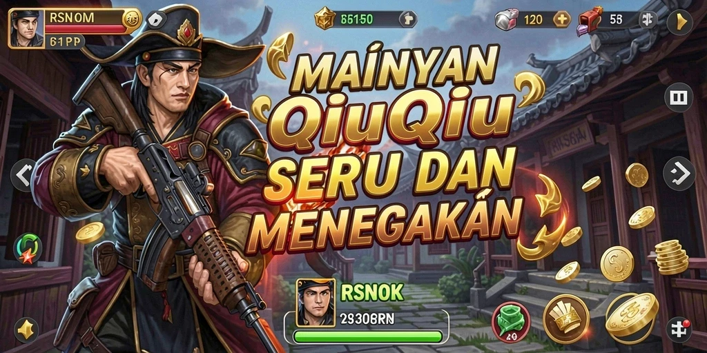 Screenshot gameplay QiuQiu RSNOK yang menakjubkan.