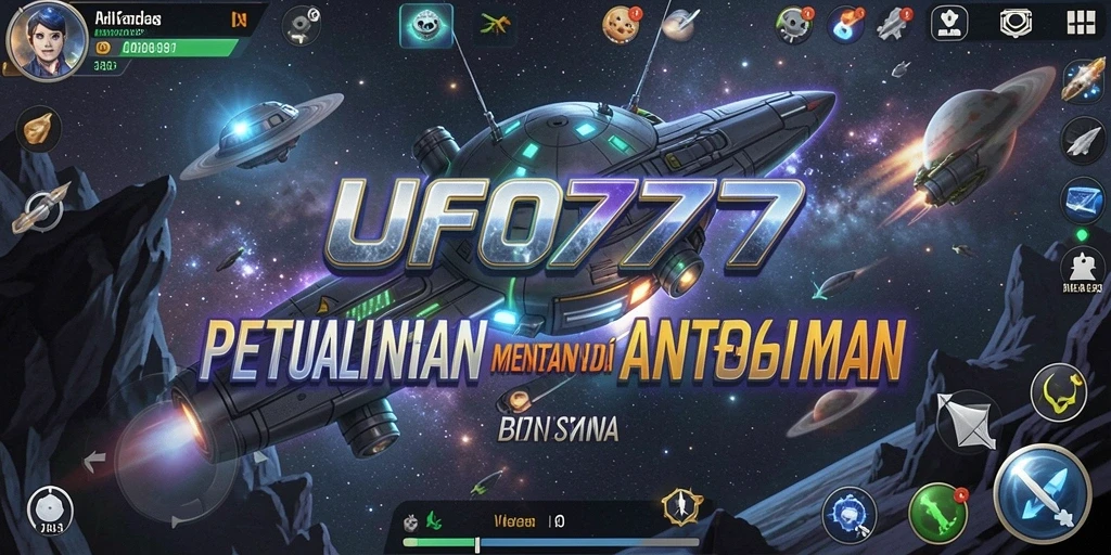 Screenshot menunjukkan gameplay menegangkan di <strong>UFO777</strong>.